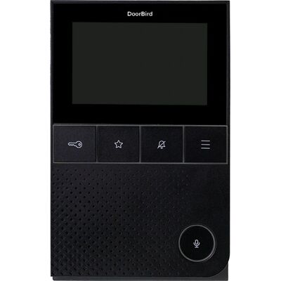 DoorBird A1101 Video-Innenstation - Schwarz DoorBird A1101 Video-Innenstation - Schwarz