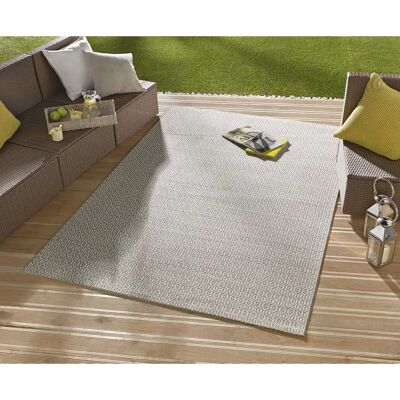 NORTHRUGS Coin Gray Indoor Outdoor Carpet - Carper NORTHRUGS Coin Gray Indoor Outdoor Carpet - Carper