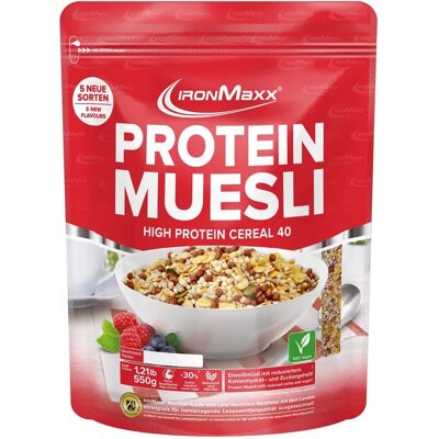 IronMaxx Protein Müsli - Low Carb, Vegan, 550 g IronMaxx Protein Müsli - Low Carb, Vegan, 550 g