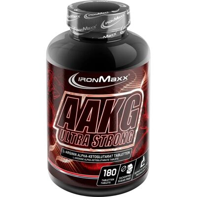 IronMaxx AAKG Ultra Strong - 180 Tabletten - Nahrungsergänzung IronMaxx AAKG Ultra Strong - 180 Tabletten - Nahrungsergänzung