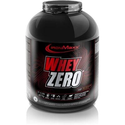 IronMaxx Whey Zero - 2270g - Chocolate con Leche - Proteína en Polvo IronMaxx Whey Zero - 2270g - Chocolate con Leche - Proteína en Polvo