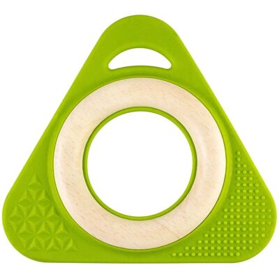 Little Big Things Anneau de Dentition Vert - 11x11 cm - En Bois - Publicité Little Big Things Anneau de Dentition Vert - 11x11 cm - En Bois - Publicité