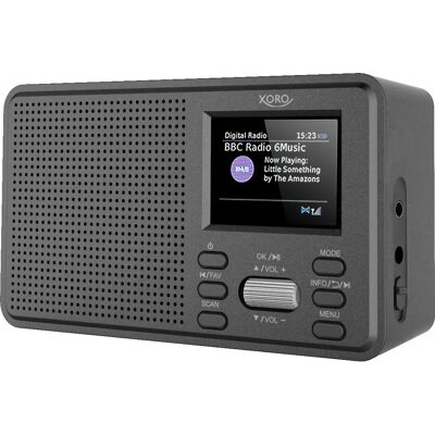 Xoro DAB 142 Tragbar Digital Schwarz - Radio Xoro DAB 142 Tragbar Digital Schwarz - Radio