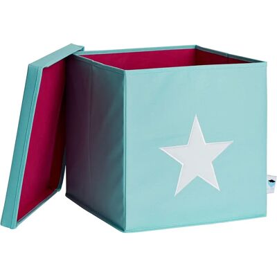 Love IT Store Aufbewahrungsbox mit Deckel - Stofforganizer - Verstärkt mit Holz, 30 kg Love IT Store Aufbewahrungsbox mit Deckel - Stofforganizer - Verstärkt mit Holz, 30 kg