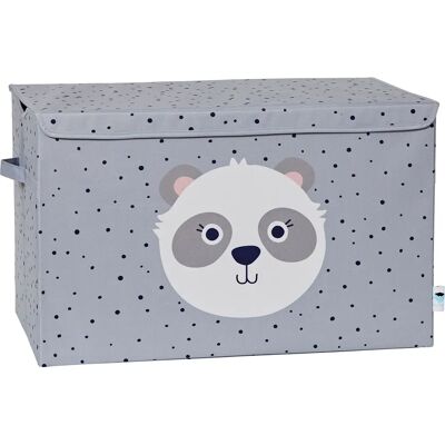 STORE IT! Panda Spielzeugtruhe - Groß, Grau/Lila STORE IT! Panda Spielzeugtruhe - Groß, Grau/Lila