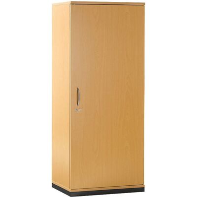 Armario de almacenamiento Kaiserkraft LENA - 4 estantes, Decor de haya, Cerradura Armario de almacenamiento Kaiserkraft LENA - 4 estantes, Decor de haya, Cerradura