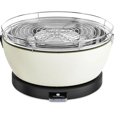 Feuerdesign Vesuvio - Grelha de carvão redonda de mesa - Grelha de carvão de mesa Feuerdesign Vesuvio - Grelha de carvão redonda de mesa - Grelha de carvão de mesa