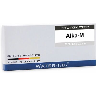Water ID 50 Tabletten - Alkalinitätstest für FlexiTester Water ID 50 Tabletten - Alkalinitätstest für FlexiTester