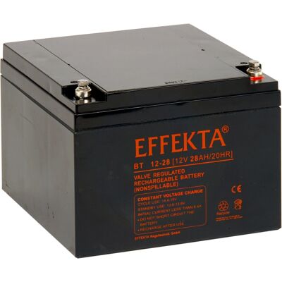 Effekta BT 12-28 Lead-Acid Battery - 12V 28Ah Effekta BT 12-28 Lead-Acid Battery - 12V 28Ah