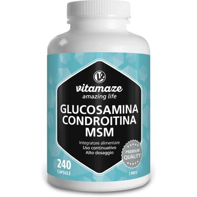 Vitamaze Glucosamin + Chondroitin + MSM - Nahrungsergänzungsmittel Vitamaze Glucosamin + Chondroitin + MSM - Nahrungsergänzungsmittel