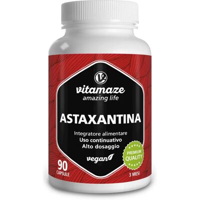 Vitamaze Astaxantina 4 mg Capsule Vegane - Integratore Vitamaze Astaxantina 4 mg Capsule Vegane - Integratore