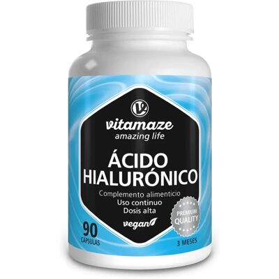 Vitamaze 300 mg Hyaluronsäure Vegan Kapseln - Hyaluronic Acid Capsules Vitamaze 300 mg Hyaluronsäure Vegan Kapseln - Hyaluronic Acid Capsules