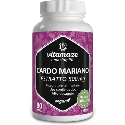 Vitamaze Chardon Marie Extrait 500mg Vegan - Complément Alimentaire - Publicité Vitamaze Chardon Marie Extrait 500mg Vegan - Complément Alimentaire - Publicité