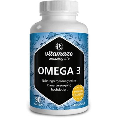 Vitamaze Oméga 3 1000mg - Santé cardiaque et cérébrale - Publicité Vitamaze Oméga 3 1000mg - Santé cardiaque et cérébrale - Publicité