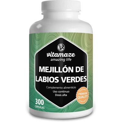 Vitamaze Grünlippmuschel Pulver 500 mg - Hochdosiert für Muskeln & Gelenke Vitamaze Grünlippmuschel Pulver 500 mg - Hochdosiert für Muskeln & Gelenke