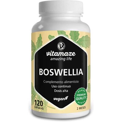 Vitamaze Weihrauch hochdosiert Kapseln - 900 mg - 120 KAP Vitamaze Weihrauch hochdosiert Kapseln - 900 mg - 120 KAP
