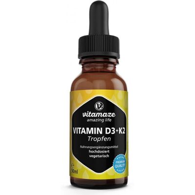 Vitamaze Vitamine D3 + K2 Multivitamines - Soutien Osseux & Immunitaire - Publicité Vitamaze Vitamine D3 + K2 Multivitamines - Soutien Osseux & Immunitaire - Publicité