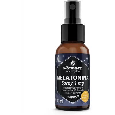 Vitamaze GmbH - MELATONIN 1 mg hochdosiert vegan Spray 30 ml Vitamaze GmbH - MELATONIN 1 mg hochdosiert vegan Spray 30 ml