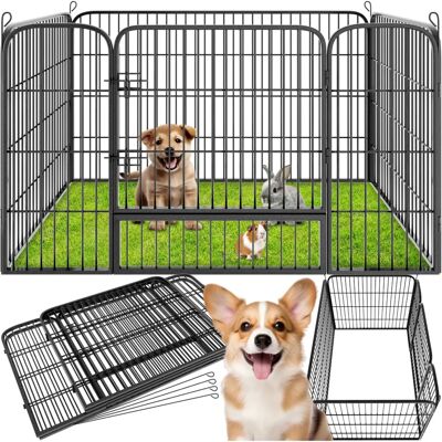 Tectake 401718 Filet de Sécurité pour Chiens/Chats - Enclos pour chiens, parc pour chiots - Gris - Publicité Tectake 401718 Filet de Sécurité pour Chiens/Chats - Enclos pour chiens, parc pour chiots - Gris - Publicité
