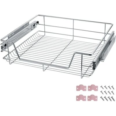 Tectake 402017 Grijze ladegeleider - Keuken & Slaapkamer Tectake 402017 Grijze ladegeleider - Keuken & Slaapkamer