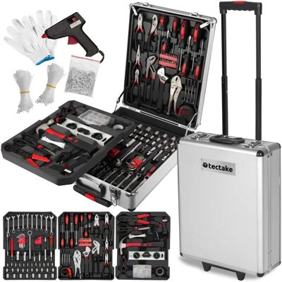 tectake Chariot à outils 576 pièces - Publicité tectake Chariot à outils 576 pièces - Publicité