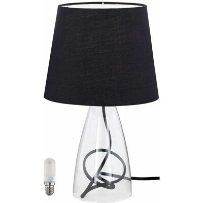 WOFI - 3W LED Table Lamp - Paralume in vetro - E14 - Table Lamp WOFI - 3W LED Table Lamp - Paralume in vetro - E14 - Table Lamp