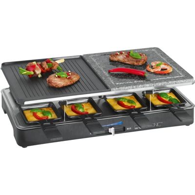 Clatronic RG 3518 Grill mit Heißstein - 2-in-1 Raclette & Grill Clatronic RG 3518 Grill mit Heißstein - 2-in-1 Raclette & Grill
