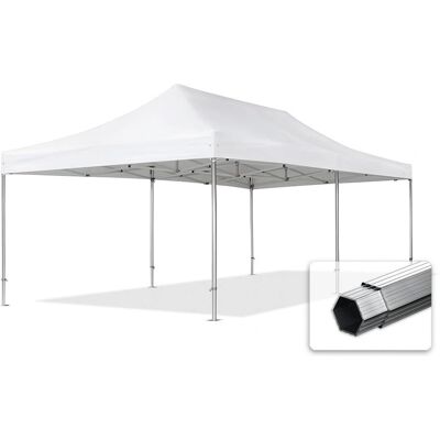 Toolport 4x8m Professional Pop Up Gazebo - White - High Performance Polyester Toolport 4x8m Professional Pop Up Gazebo - White - High Performance Polyester