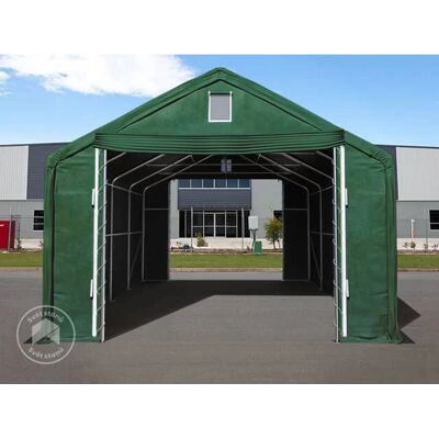 Toolport 6x12m 4x3.35m Industriezelt - Stahl, Feuerfest Toolport 6x12m 4x3.35m Industriezelt - Stahl, Feuerfest