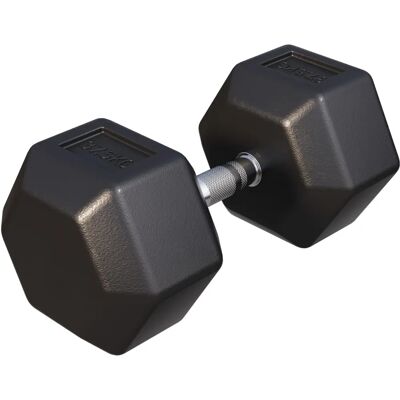Gorilla Sports Sexkantig hantel - 37,5kg - Träningsutrustning Gorilla Sports Sexkantig hantel - 37,5kg - Träningsutrustning