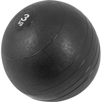 Gorilla Sports Svart Slam Ball 3kg - Medicinboll Gorilla Sports Svart Slam Ball 3kg - Medicinboll