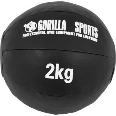 Gorilla Sports Medizinball 2kg - Modell 100783-00019-0006 Gorilla Sports Medizinball 2kg - Modell 100783-00019-0006