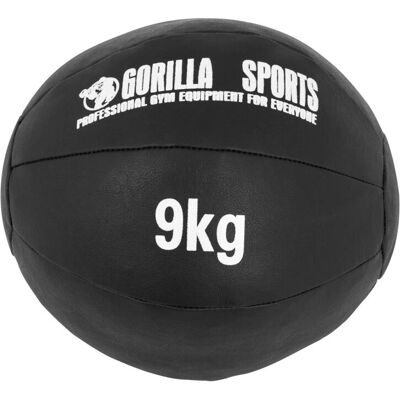 Gorilla Sports 100783-00019-0015 Medizinball - 9kg Gorilla Sports 100783-00019-0015 Medizinball - 9kg
