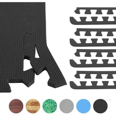 Gorilla Sports Gymgolv Kant - Set 8 Gorilla Sports Gymgolv Kant - Set 8