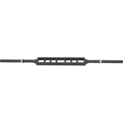 Gorilla Sports Swiss Bar - 211cm 50mm - Hållbart Stål - Flera Greppmöjligheter - 150kg Max Gorilla Sports Swiss Bar - 211cm 50mm - Hållbart Stål - Flera Greppmöjligheter - 150kg Max