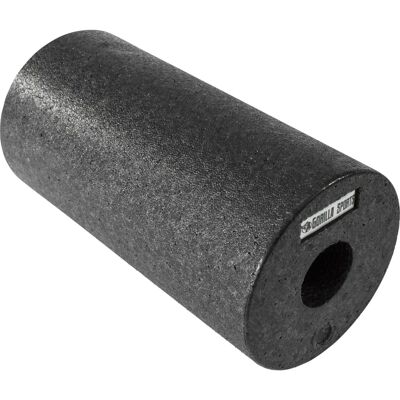 Gorilla Sports Schaumstoff Massage Roller - Schwarz - 29cm, 15cm Durchmesser Gorilla Sports Schaumstoff Massage Roller - Schwarz - 29cm, 15cm Durchmesser