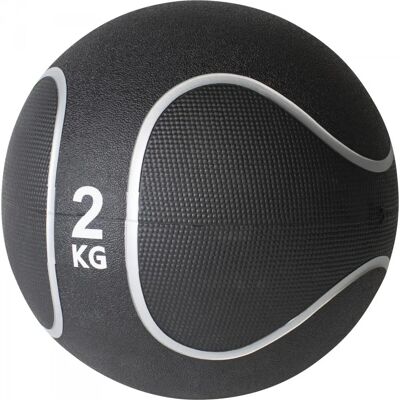 Gorilla Sports Svart/Silver Medicinboll 1-10kg Gorilla Sports Svart/Silver Medicinboll 1-10kg