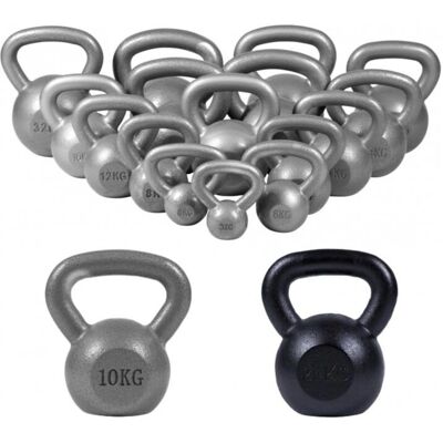 Gorilla Sports Massive IRON Kettlebell - 2-32kg Gorilla Sports Massive IRON Kettlebell - 2-32kg