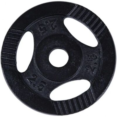 Gorilla Sports Vektplattor - Svart - 0,5-20kg Gorilla Sports Vektplattor - Svart - 0,5-20kg