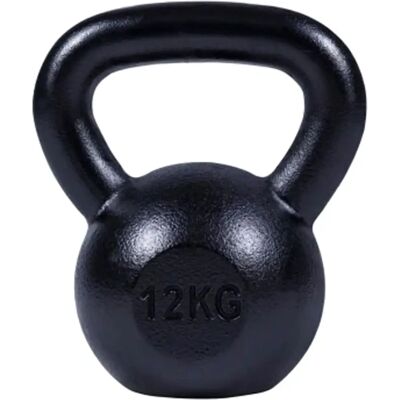 Gorilla Sports Kettlebell Massive BLACK - 4-32kg Gorilla Sports Kettlebell Massive BLACK - 4-32kg