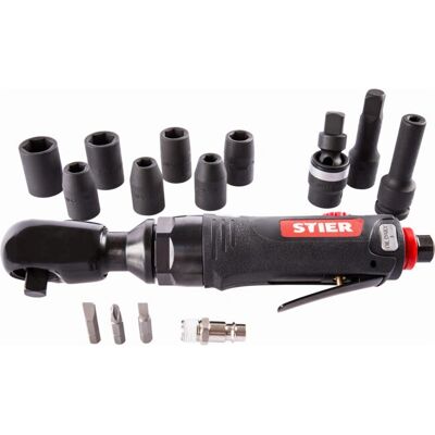 Stier 14-teiliger Ratschen-Set - 33-1/2" Antrieb Stier 14-teiliger Ratschen-Set - 33-1/2" Antrieb