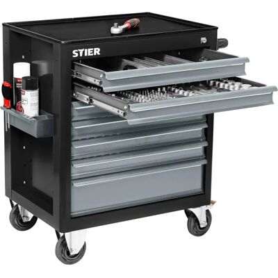 Stier - 903356 - Schwarz - 884x696x490 mm - Tool cart Stier - 903356 - Schwarz - 884x696x490 mm - Tool cart