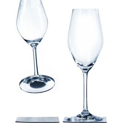 Silwy Magnetiske Champagneglass - 200 ml, Sett av 2 Silwy Magnetiske Champagneglass - 200 ml, Sett av 2