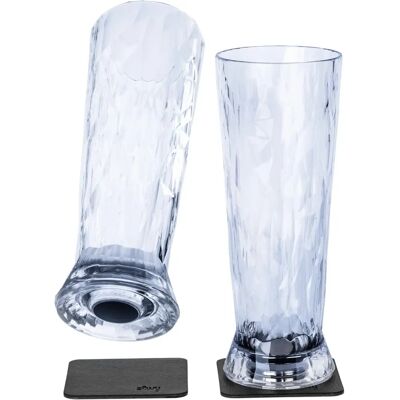 Silwy Magnetiske ølglass - 500ml, 2 stk. Silwy Magnetiske ølglass - 500ml, 2 stk.