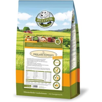 Bellfor Huhn Getreidefreies Trockenfutter für Mittelgroße Hunde - 2,5kg Bellfor Huhn Getreidefreies Trockenfutter für Mittelgroße Hunde - 2,5kg