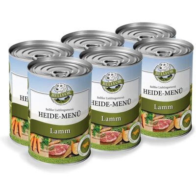 Bellfor Heather Menu Lamm Getreidefreies Hundefutter - 6x400g Bellfor Heather Menu Lamm Getreidefreies Hundefutter - 6x400g