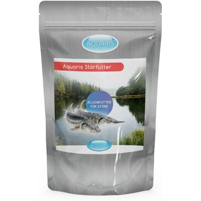 Nourriture pour esturgeons AQUARIS 680g - 1 L / 3mm - Nourriture pour poissons de bassin - Publicité Nourriture pour esturgeons AQUARIS 680g - 1 L / 3mm - Nourriture pour poissons de bassin - Publicité