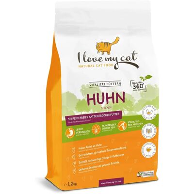 I Love My Cat Huhn Trockenfutter - Katzenfutter I Love My Cat Huhn Trockenfutter - Katzenfutter