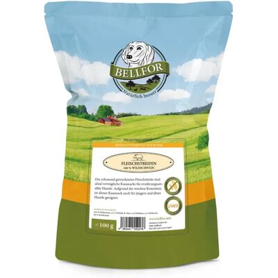 Bellfor Wildschwein Hundesnack - Sensibel, Weich, 100g Bellfor Wildschwein Hundesnack - Sensibel, Weich, 100g