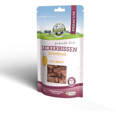 Bellfor Marke Entenleckerli - Gesundes, Natürliches Hundesnack - 50g Bellfor Marke Entenleckerli - Gesundes, Natürliches Hundesnack - 50g